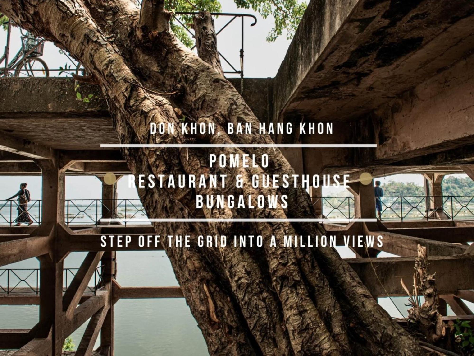 Pomelo Restaurant And Guesthouse - Fishermen & Tammarine Cottages Riverfront - Experience Nature, Culture And Adventure & Tailor-Made Tour Ban Khon Экстерьер фото